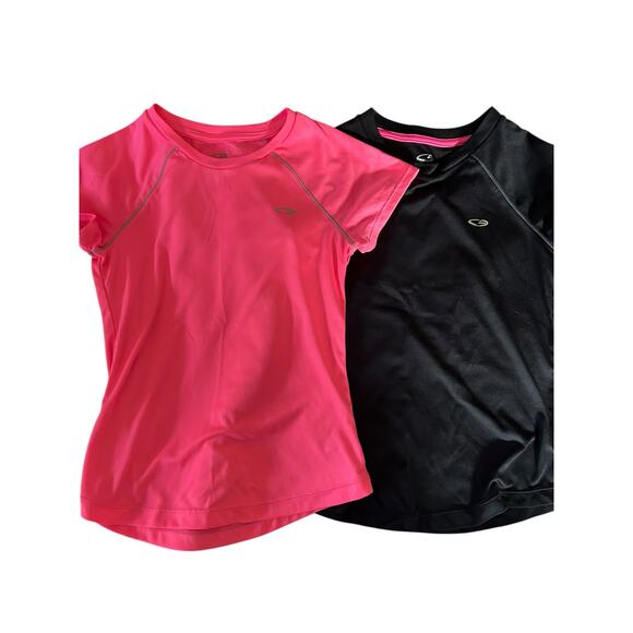 C9 by champion athletic shirt bundle black and pink size 7/8 - Picture 1 of 4